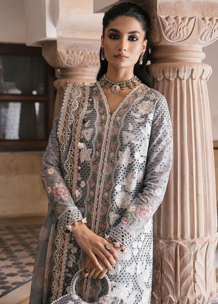 Shahkaar by Jazmin Embroidered Lawn Suits Unstitched 3 Piece JZ24SK D-03 - Festive Collection