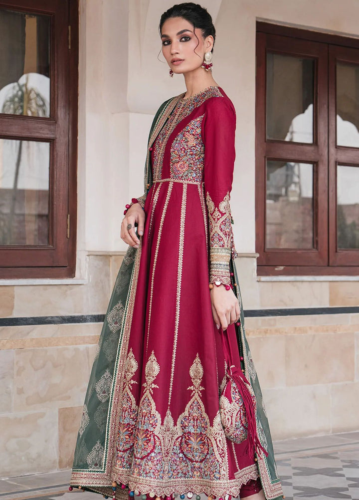 Shahkaar by Jazmin Embroidered Lawn Suits Unstitched 3 Piece JZ24SK D-11 - Festive Collection