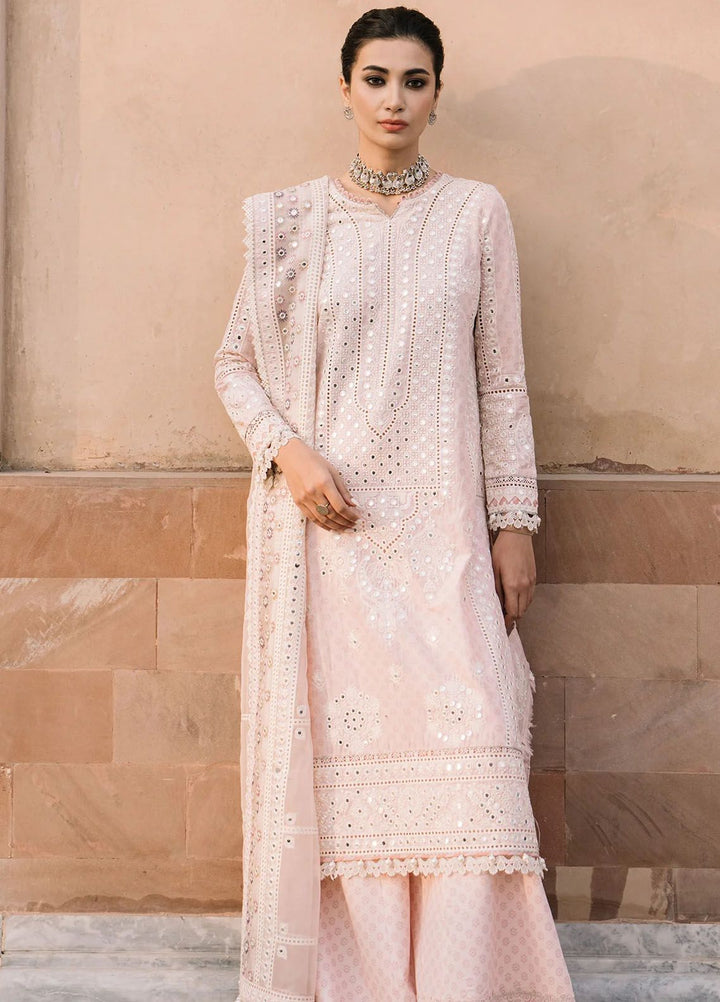 Shahkaar by Jazmin Embroidered Lawn Suits Unstitched 3 Piece JZ24SK D-14 - Festive Collection