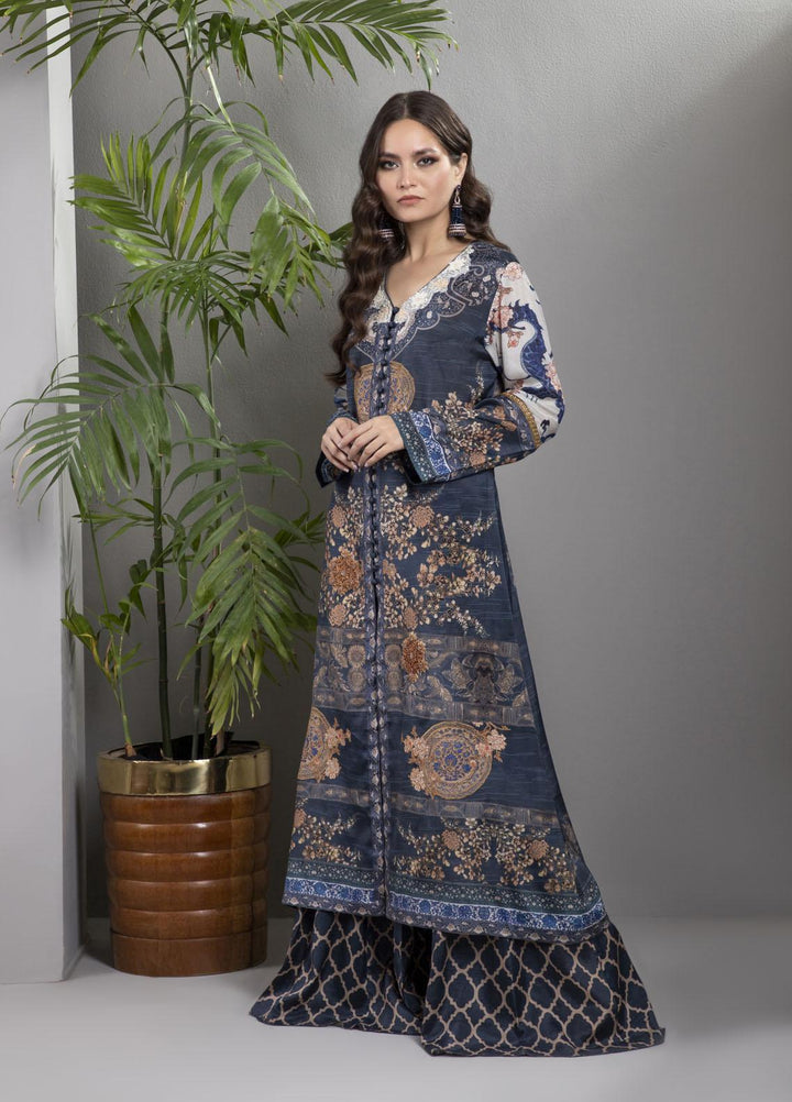 Shamaeel Ansari Luxury Pret  Silk 2 Piece Suit AFS 06