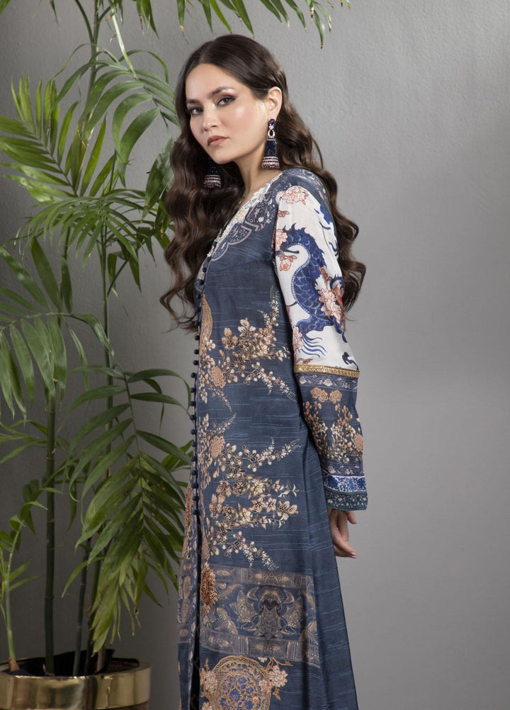 Shamaeel Ansari Luxury Pret  Silk 2 Piece Suit AFS 06
