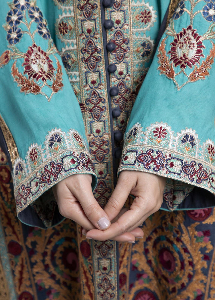 Shamaeel Ansari Luxury Pret  Silk 2 Piece Suit AFS 09