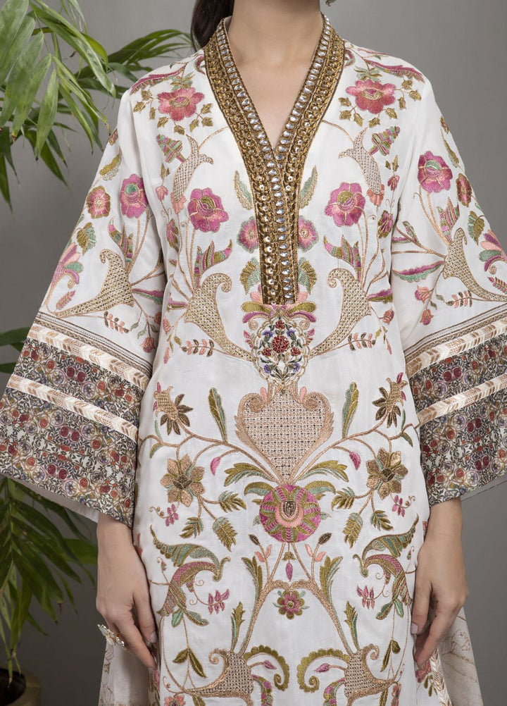 Shamaeel Ansari Luxury Pret  Silk 2 Piece Suit AFS 11