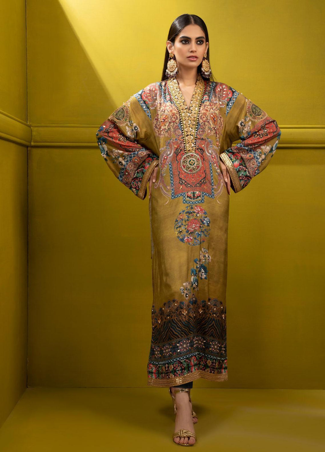 Shamaeel Ansari Pret Luxury Silk Kurta SMA21D DC2 03