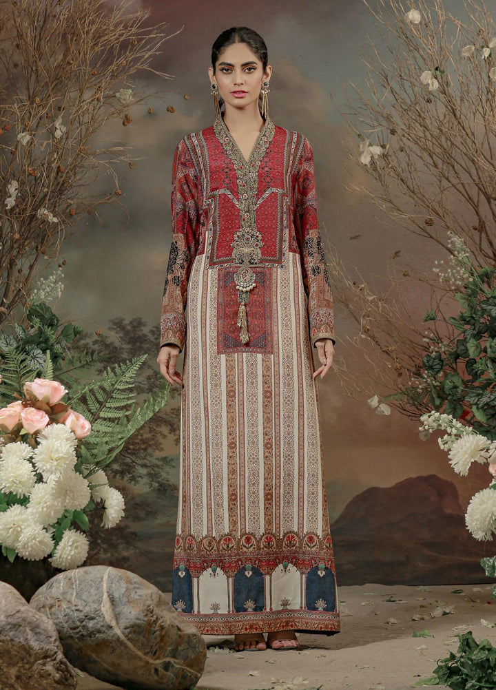 Shamaeel Ansari Luxury Pret  Silk Shirt ED D2