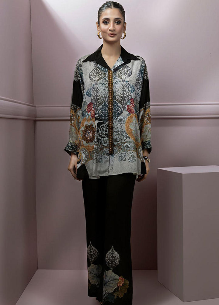 Shamaeel Ansari Pret Embroidered Silk 2 Piece Glam-02