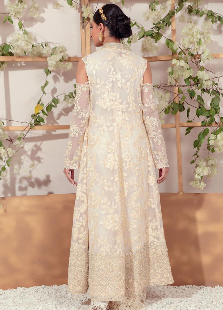 Shamaeel Ansari Embroidered Luxury Net Shirt EB-04