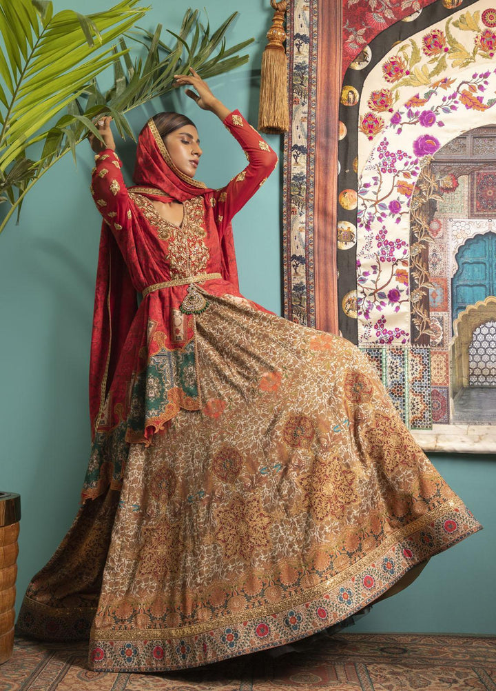 Shamaeel Ansari Luxury Pret  Silk 2 Piece Maha-04
