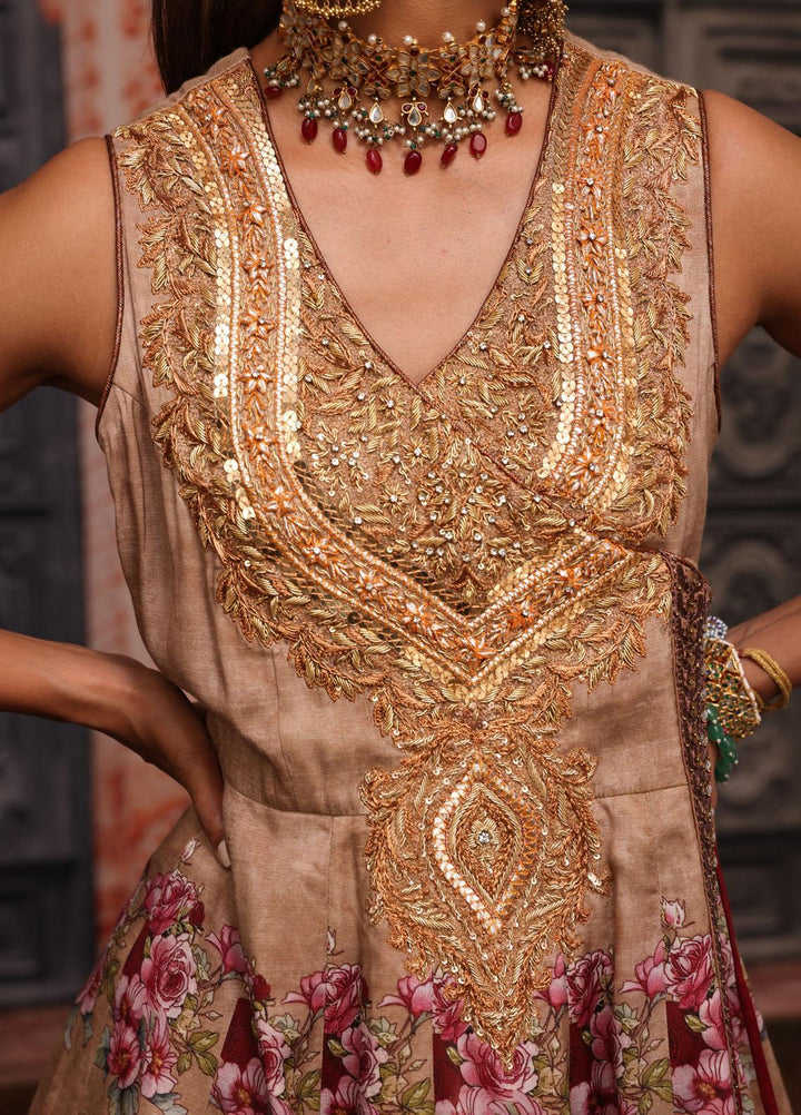 Shamaeel Ansari Luxury Pret  Silk 2 Piece Dress Majestic-03