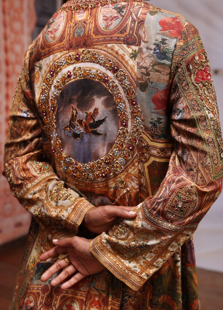 Shamaeel Ansari Luxury Pret  Silk 2 Piece Dress Majestic-04