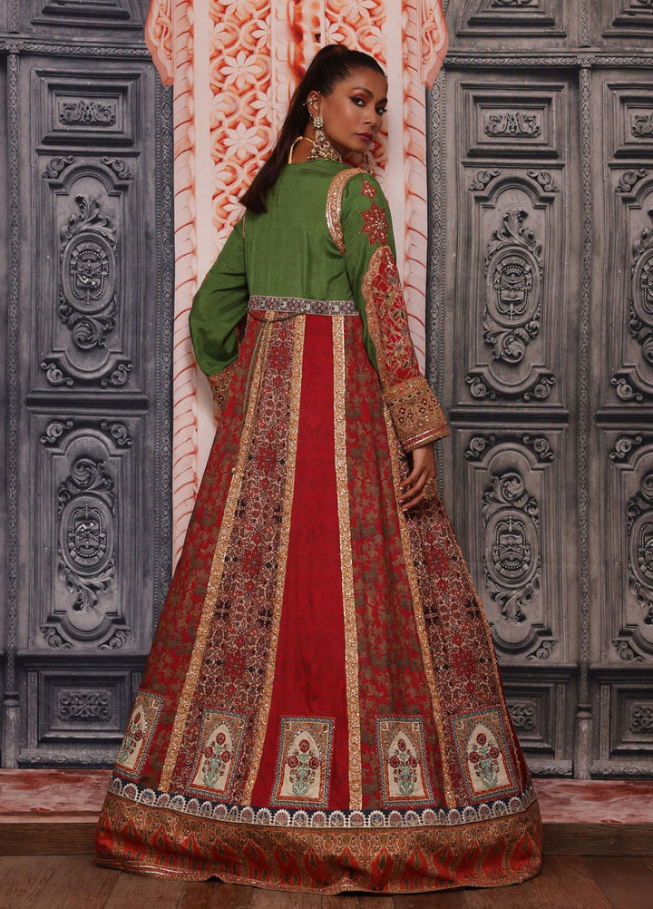 Shamaeel Ansari Luxury Pret  Silk 2 Piece Dress Majestic-05