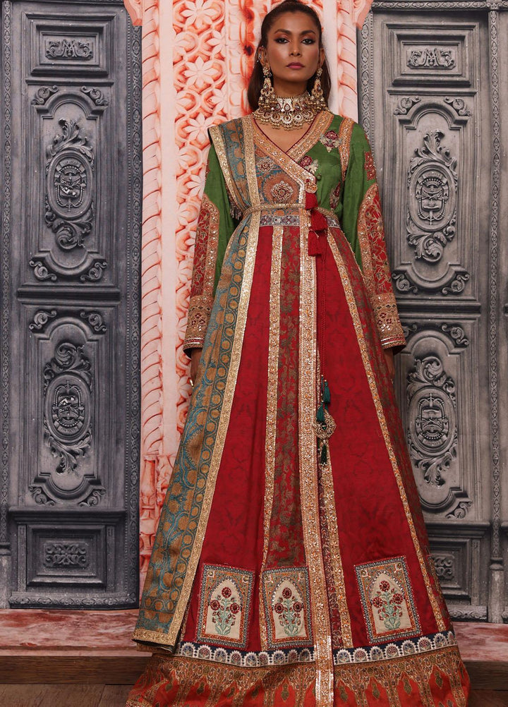 Shamaeel Ansari Luxury Pret  Silk 2 Piece Dress Majestic-05