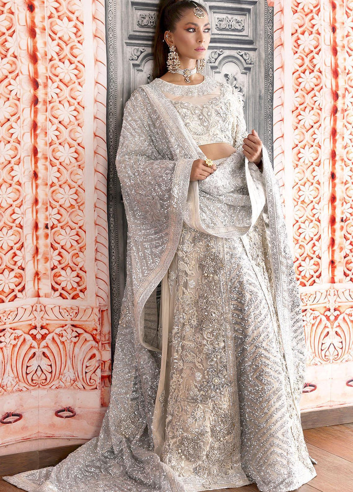 Shamaeel Ansari Luxury Pret  Silk 3 Piece Dress Majestic-07