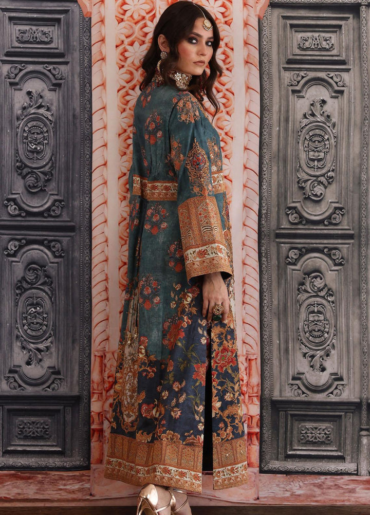 Shamaeel Ansari Luxury Pret  Silk 2 Piece Dress Majestic-11