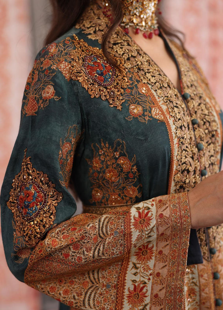 Shamaeel Ansari Luxury Pret  Silk 2 Piece Dress Majestic-11