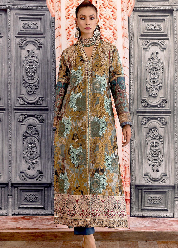 Shamaeel Ansari Luxury Pret  Silk 2 Piece Dress Majestic-12