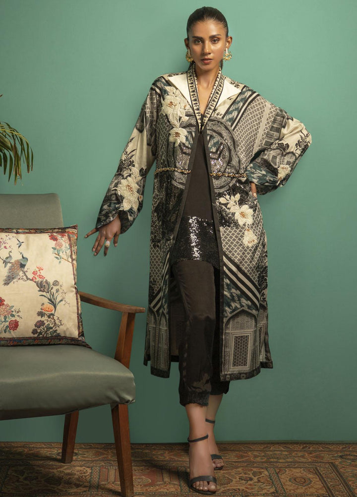 Shamaeel Ansari Luxury Pret  Silk Shirt MK-05