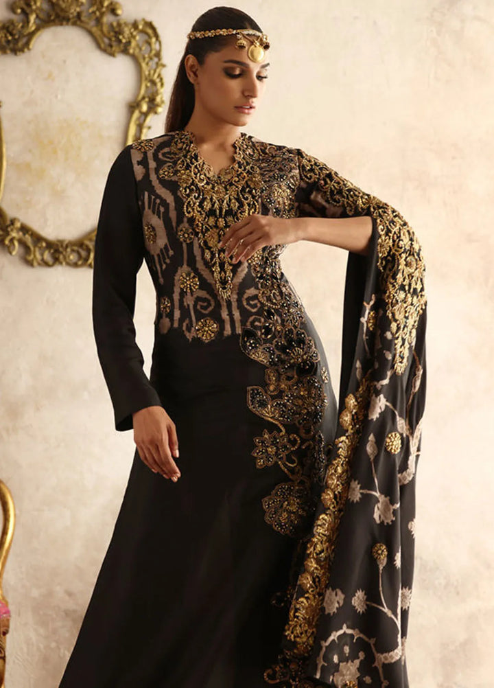Shamaeel Ansari Pret Embroidered Silk 2 Piece EQ-07