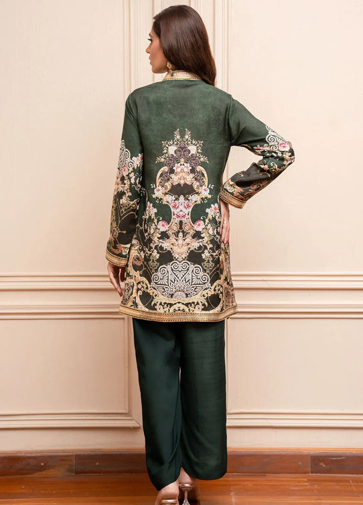 Shamaeel Ansari Pret Printed Silk 2 Piece Suit EKS-04