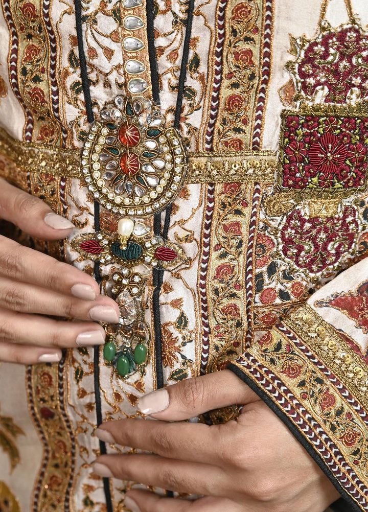 Shamaeel Ansari Luxury Pret  Silk Shirt TS-05