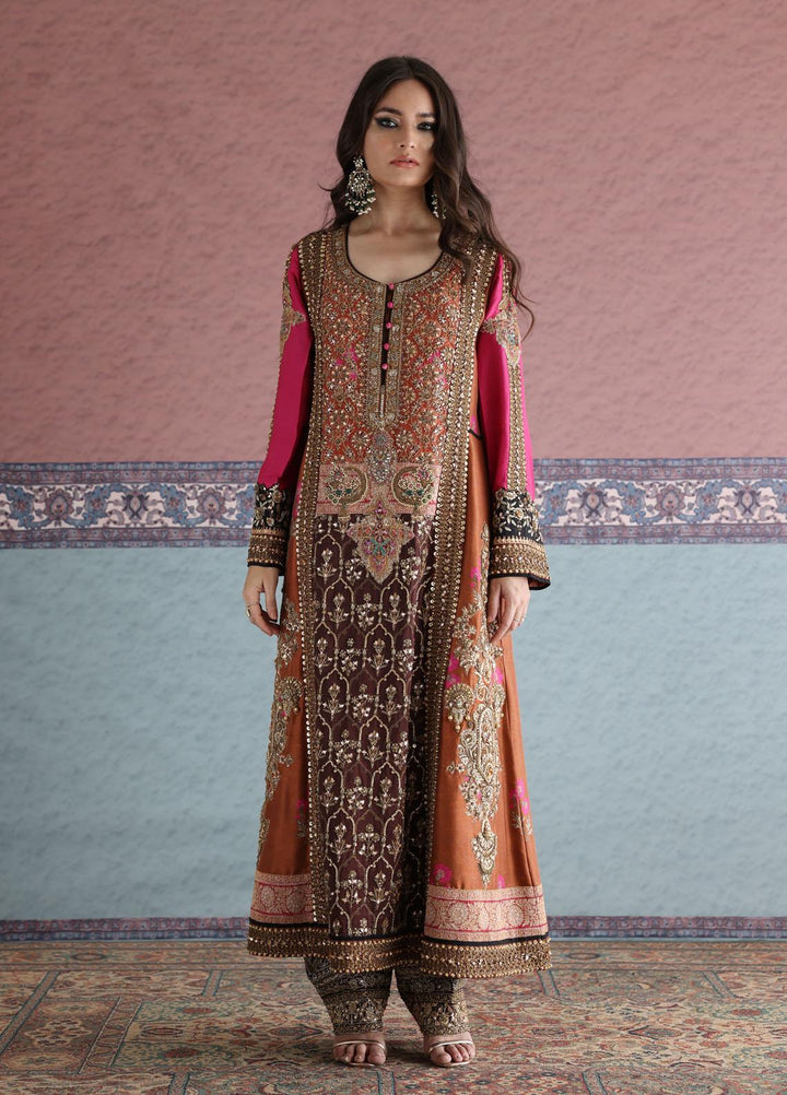 Shamaeel Ansari Luxury Pret  Silk Shirt TS-06
