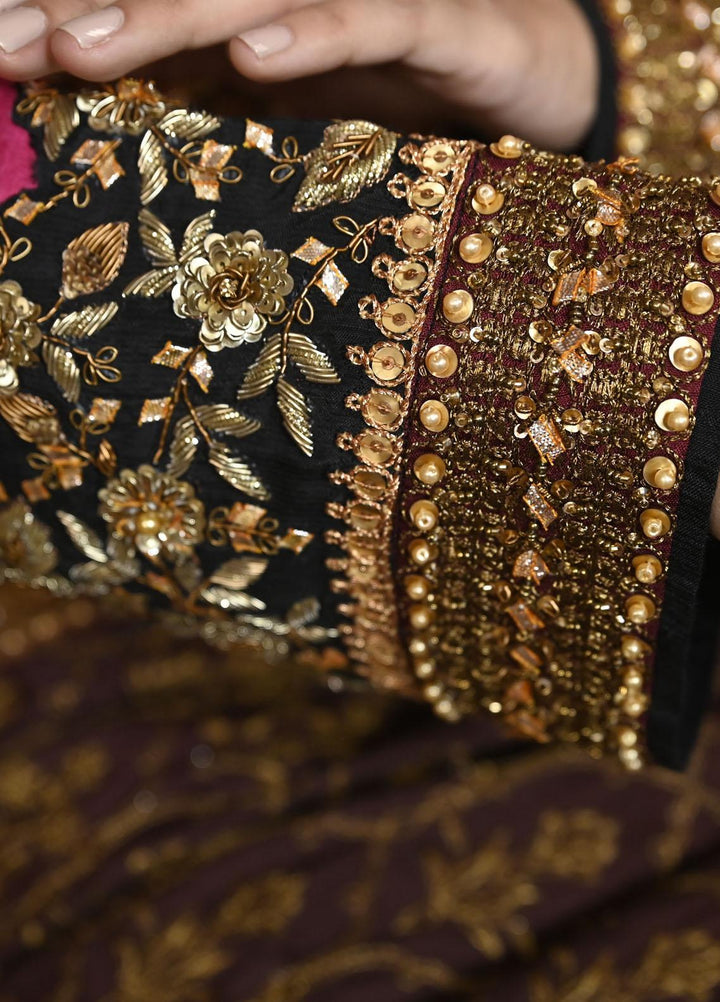 Shamaeel Ansari Luxury Pret  Silk Shirt TS-06