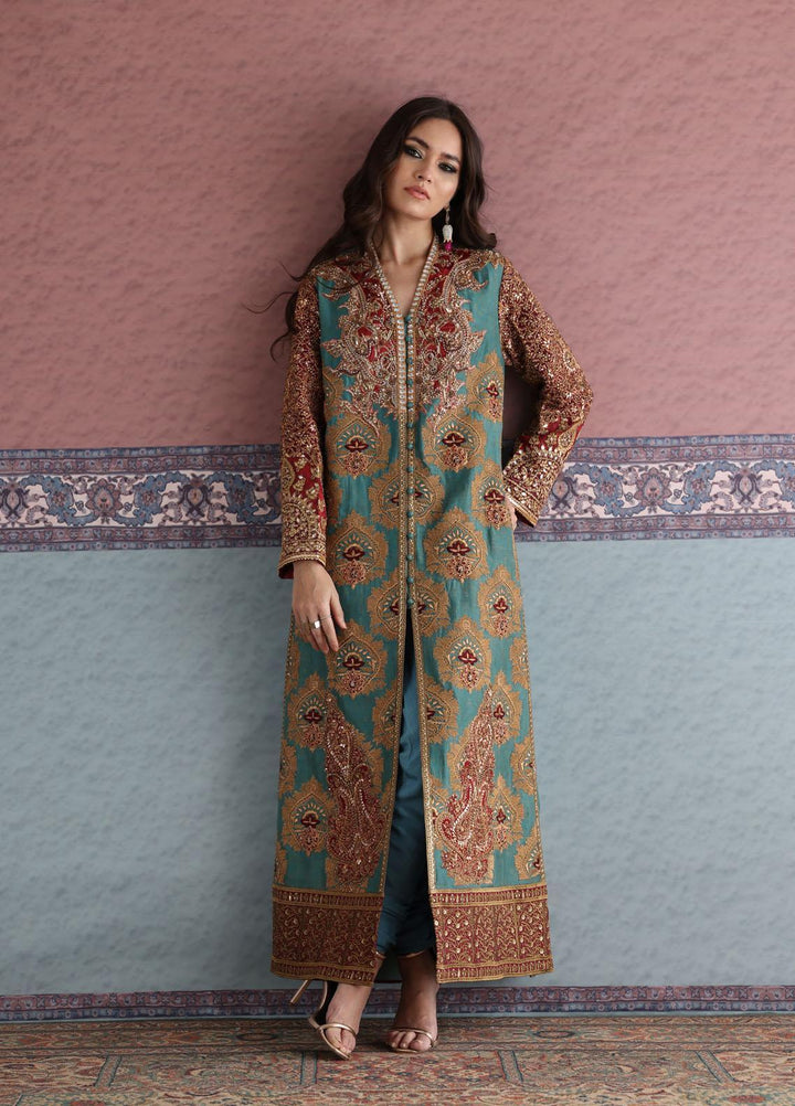 Shamaeel Ansari Luxury Pret  Silk Shirt TS-07