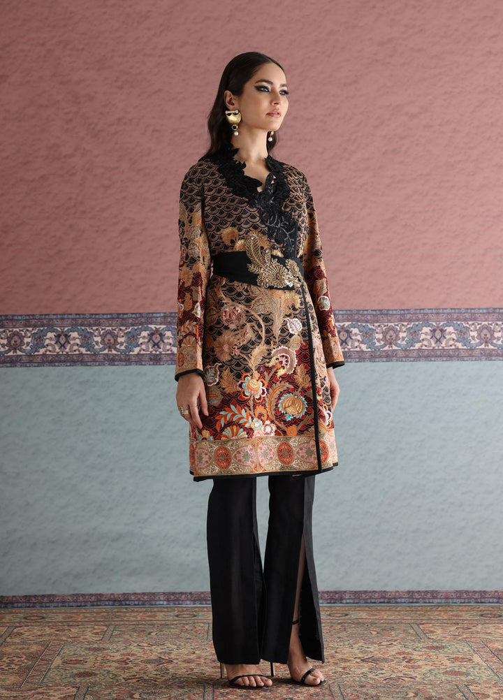 Shamaeel Ansari Luxury Pret  Silk Shirt TS-08