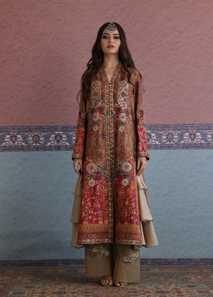 Shamaeel Ansari Luxury Pret  Raw Silk Shirt TS-10