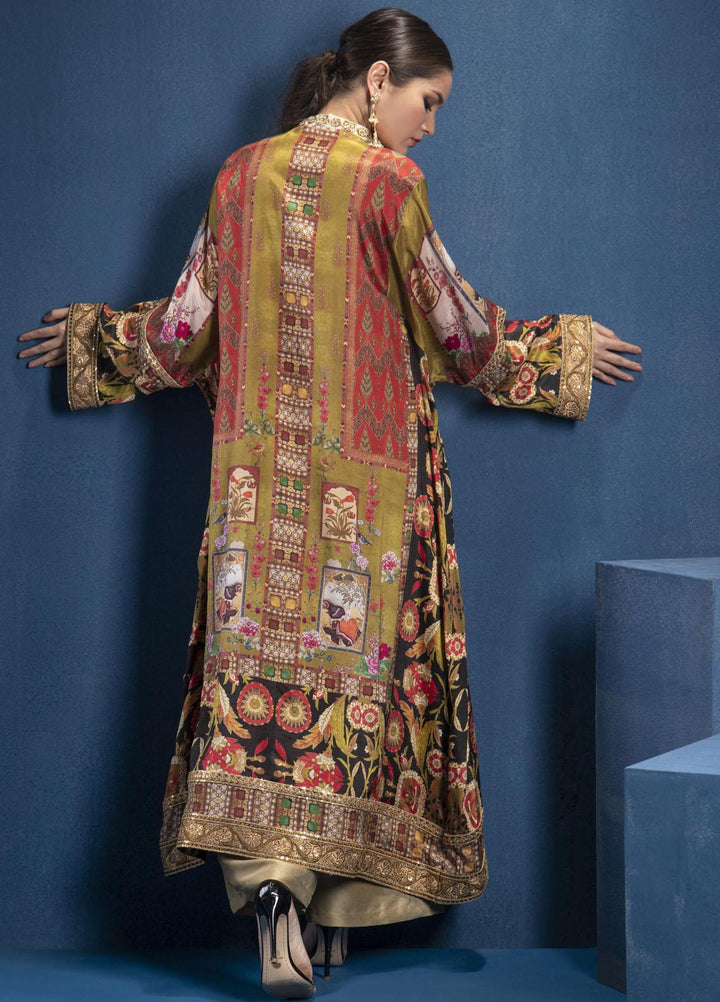 Shamaeel Ansari Luxury Pret  Silk Shirt SMA22SL S-05