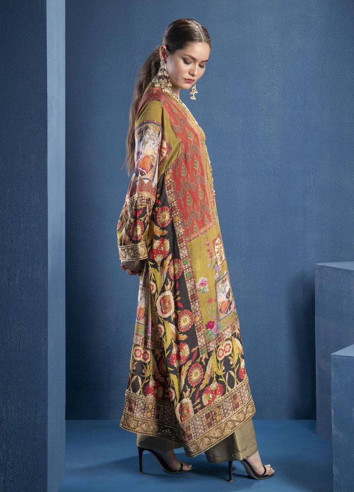 Shamaeel Ansari Luxury Pret  Silk Shirt SMA22SL S-05