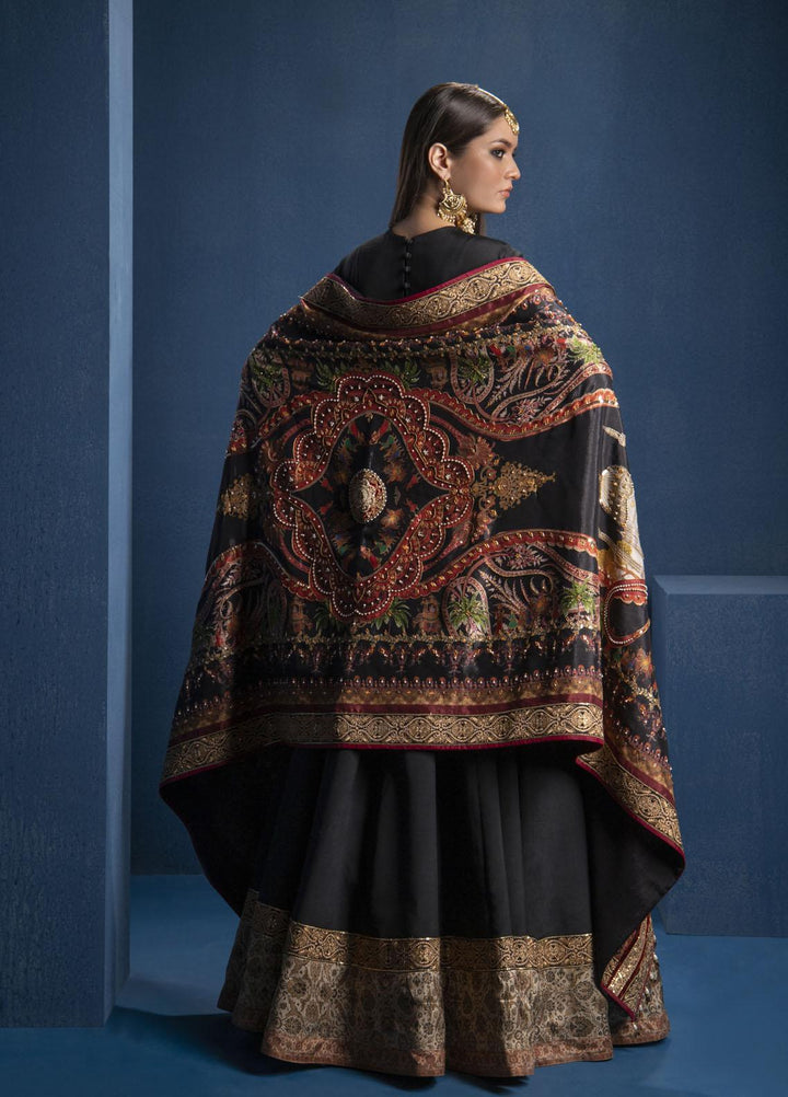 Shamaeel Ansari Luxury Pret  Silk Shirt SMA22SL S-08