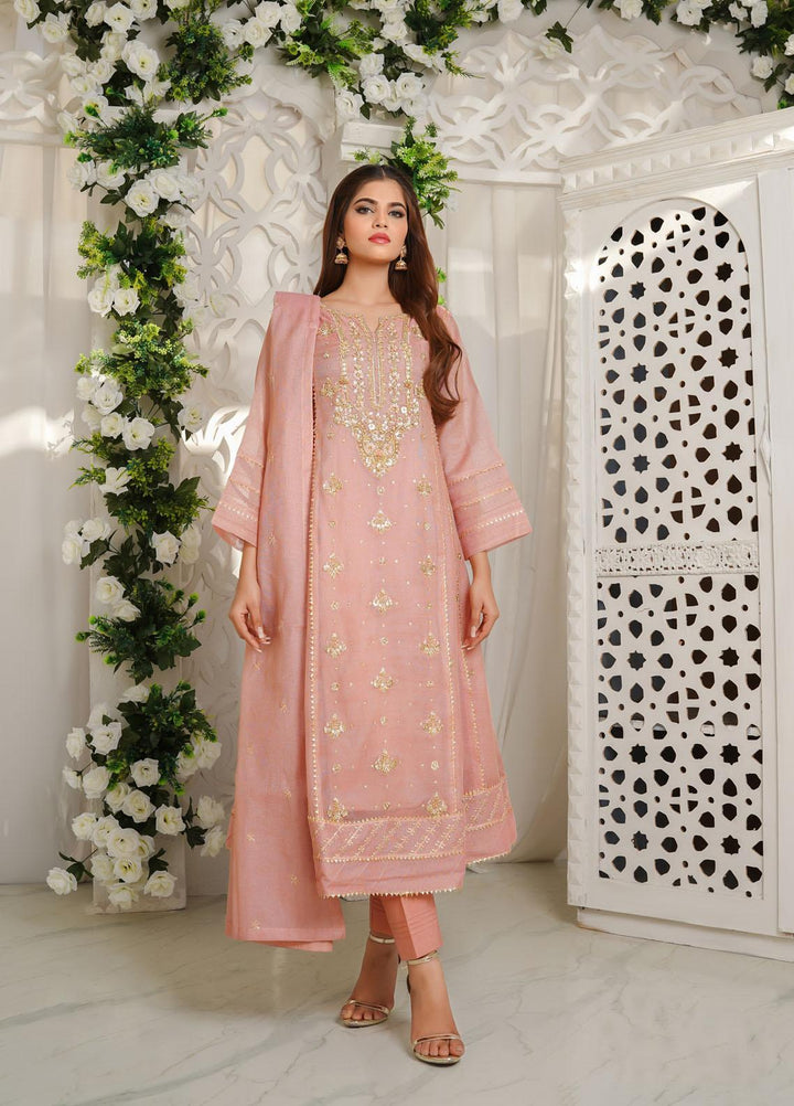 Shamooz Luxury Pret  Missouri 3 Piece Dress SHM23MP Maroon-Mahsuri/SEM-0367