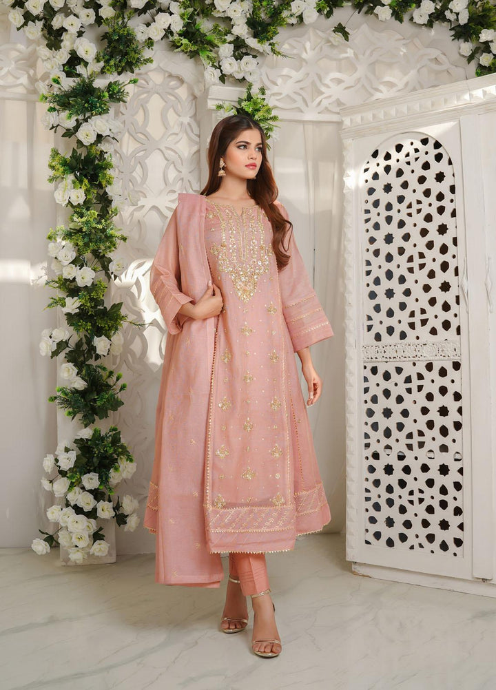 Shamooz Luxury Pret  Missouri 3 Piece Dress SHM23MP Maroon-Mahsuri/SEM-0367