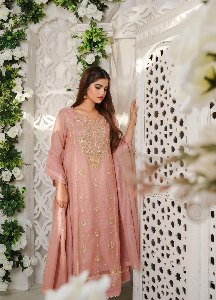 Shamooz Luxury Pret  Missouri 3 Piece Dress SHM23MP Maroon-Mahsuri/SEM-0367