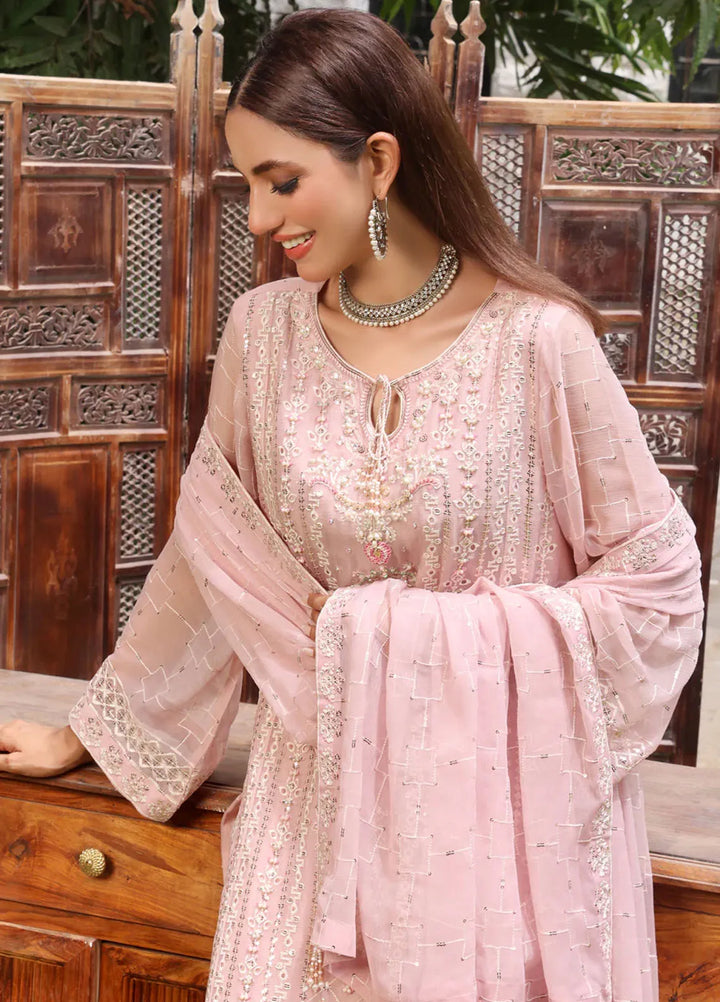 Shamooz Pret Embroidered Chiffon 3 Piece Suit SEM-0703 Coraline