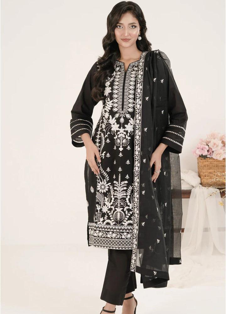 Shamooz Pret Embroidered Cotton 3 Piece Suit SE-009