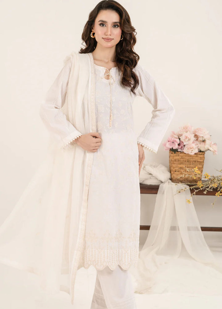 Shamooz Pret Embroidered Cotton 3 Piece Suit SE-024