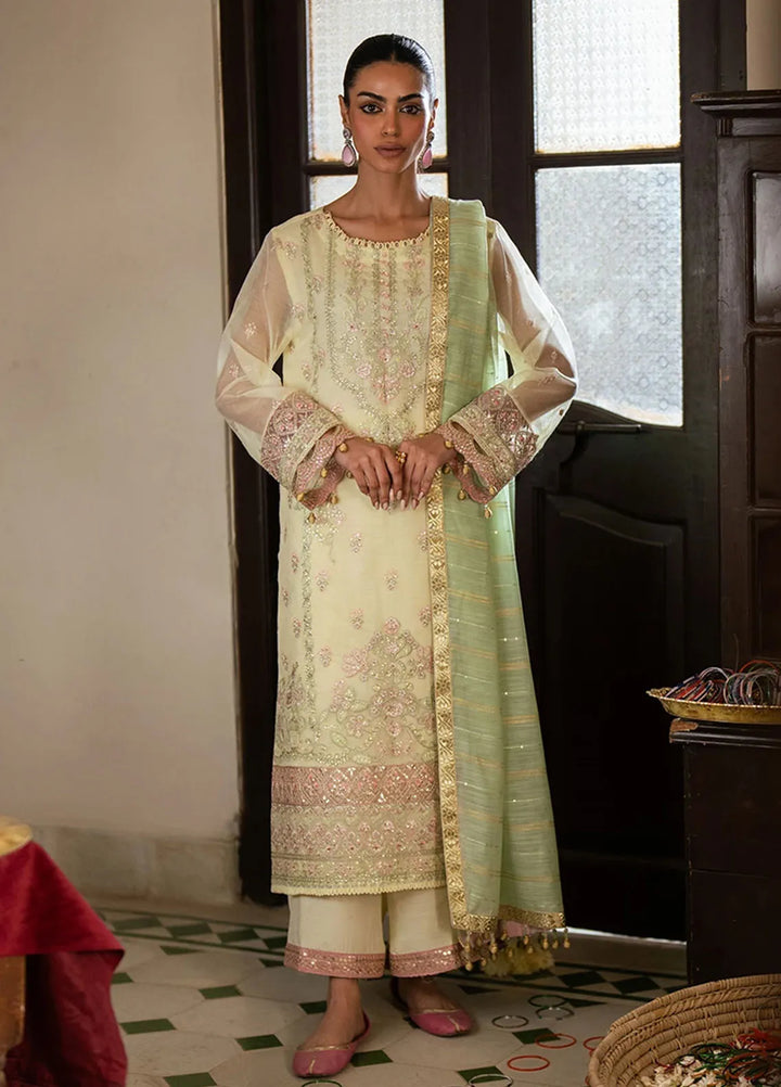 Shan e Festive by Salitex Embroidered Khaddi Net Suits Unstitched 3 Piece SUNW6JI045UT - Festive Collection