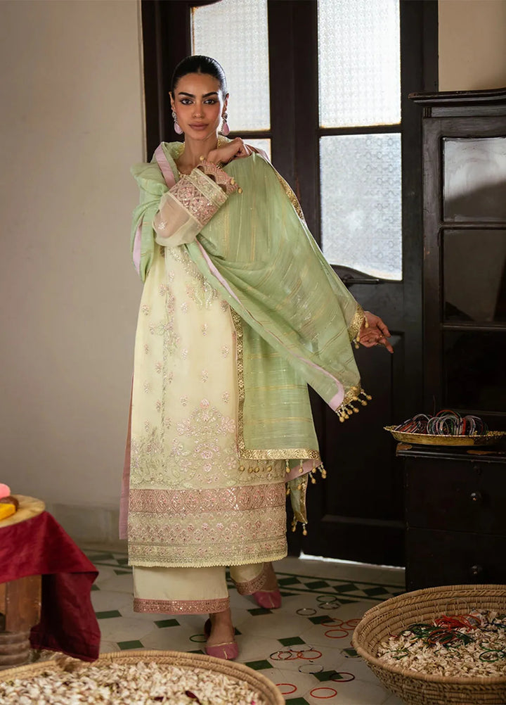 Shan e Festive by Salitex Embroidered Khaddi Net Suits Unstitched 3 Piece SUNW6JI045UT - Festive Collection