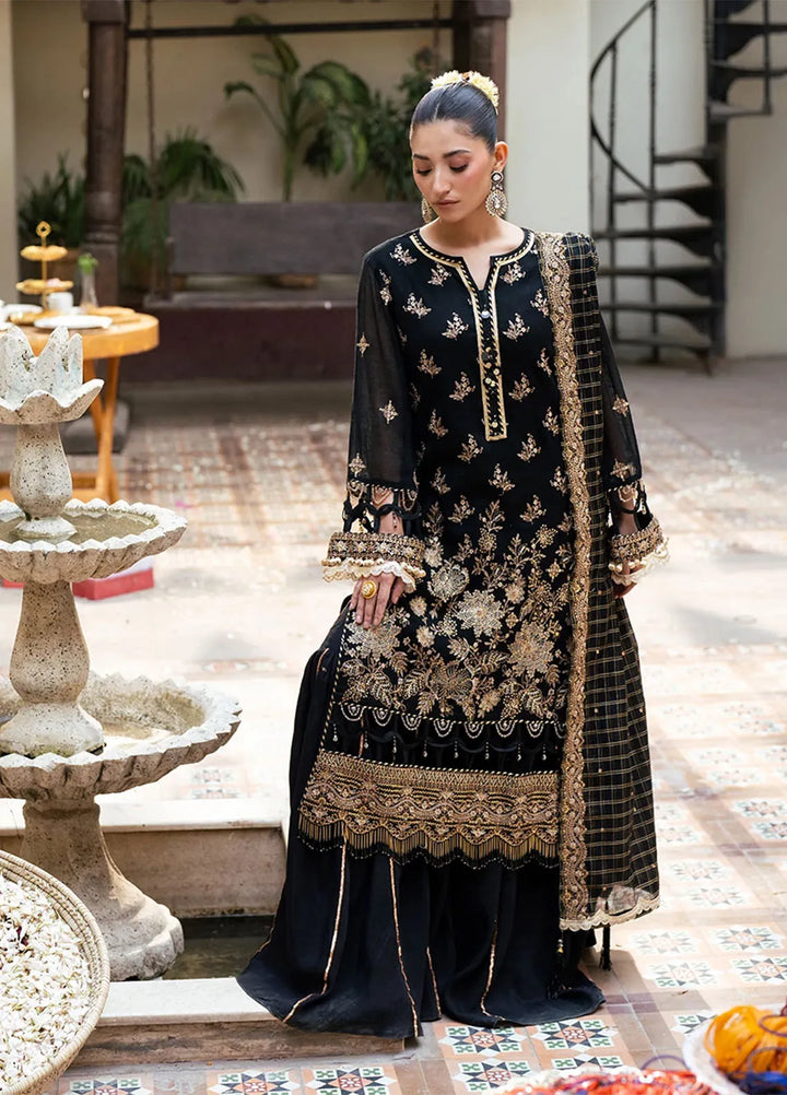 Shan e Festive by Salitex Embroidered Zari Suits Unstitched 3 Piece SUNW6JI041UT - Festive Collection