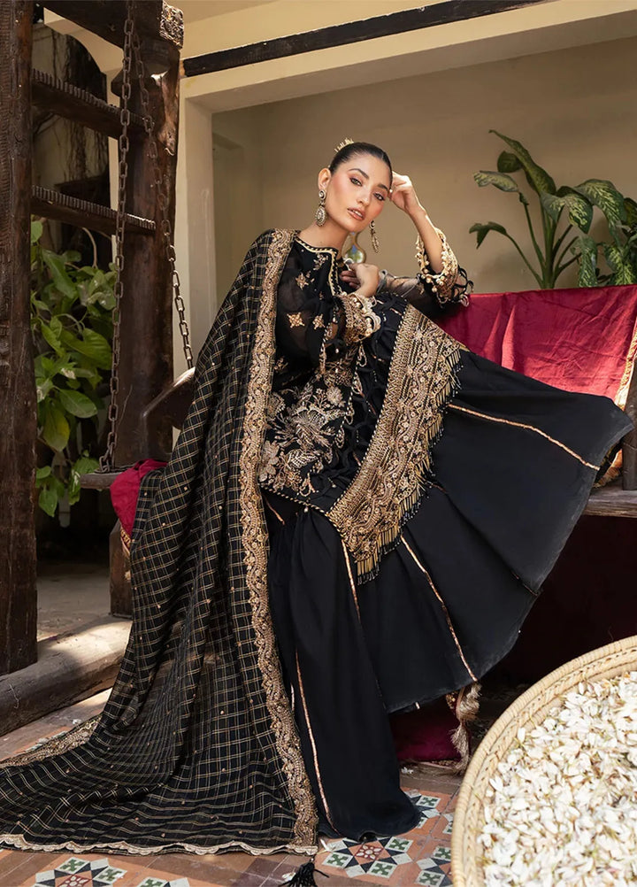 Shan e Festive by Salitex Embroidered Zari Suits Unstitched 3 Piece SUNW6JI041UT - Festive Collection