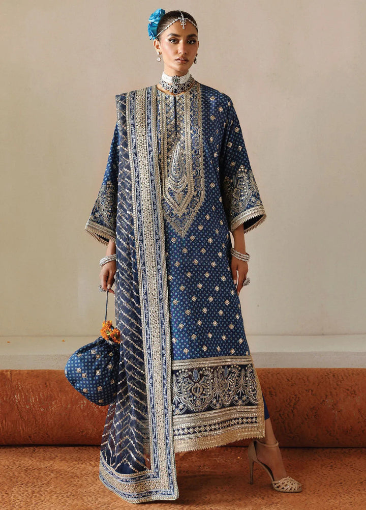 Shehnai By Afrozeh Embroidered Suit Unstitched 3 Piece AF24SW AFS-24-10 Rukhsana - Formal Collection