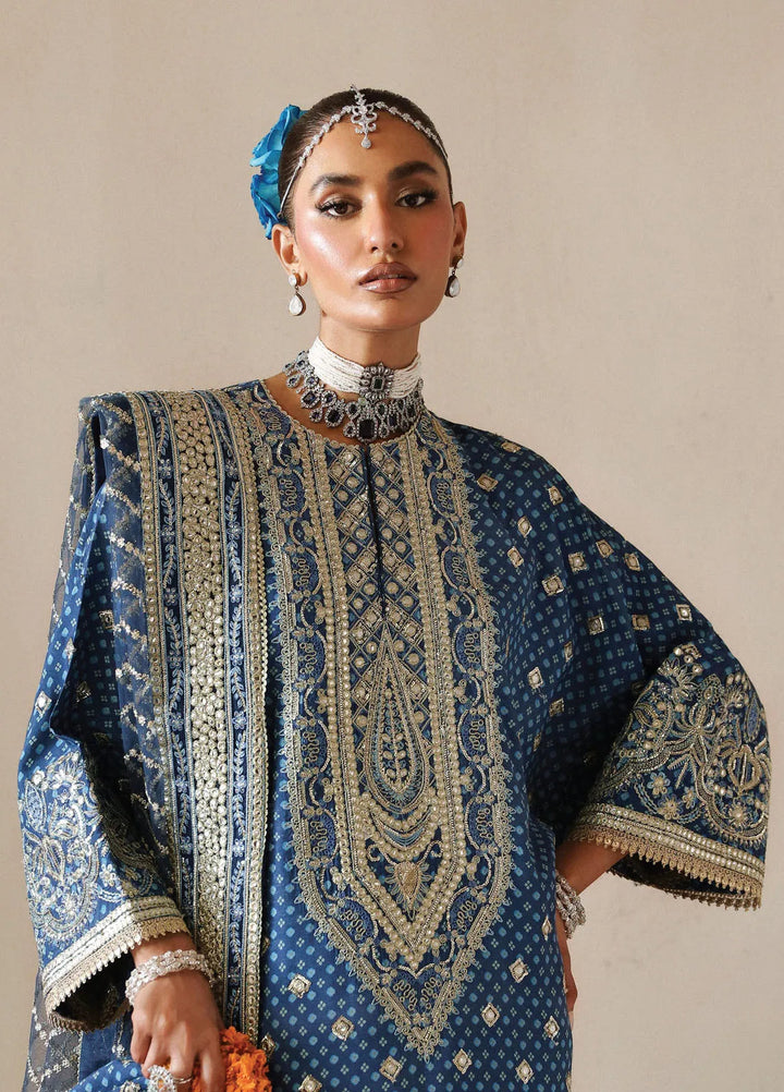 Shehnai By Afrozeh Embroidered Suit Unstitched 3 Piece AF24SW AFS-24-10 Rukhsana - Formal Collection