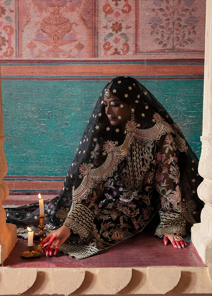 Shehnai by Afrozeh Embroidered Organza Suits Unstitched 3 Piece AF23WF Abdeen - Wedding Formal Collection