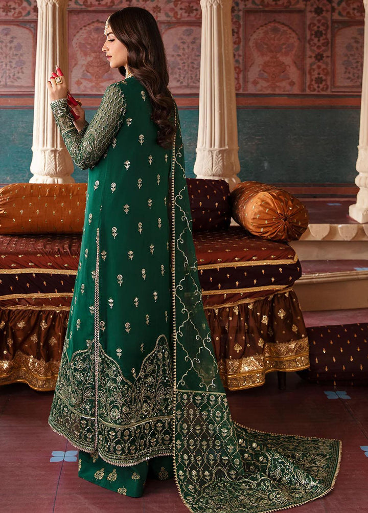 Shehnai by Afrozeh Embroidered Chiffon Suits Unstitched 3 Piece AF23WF Dilsaz - Wedding Formal Collection