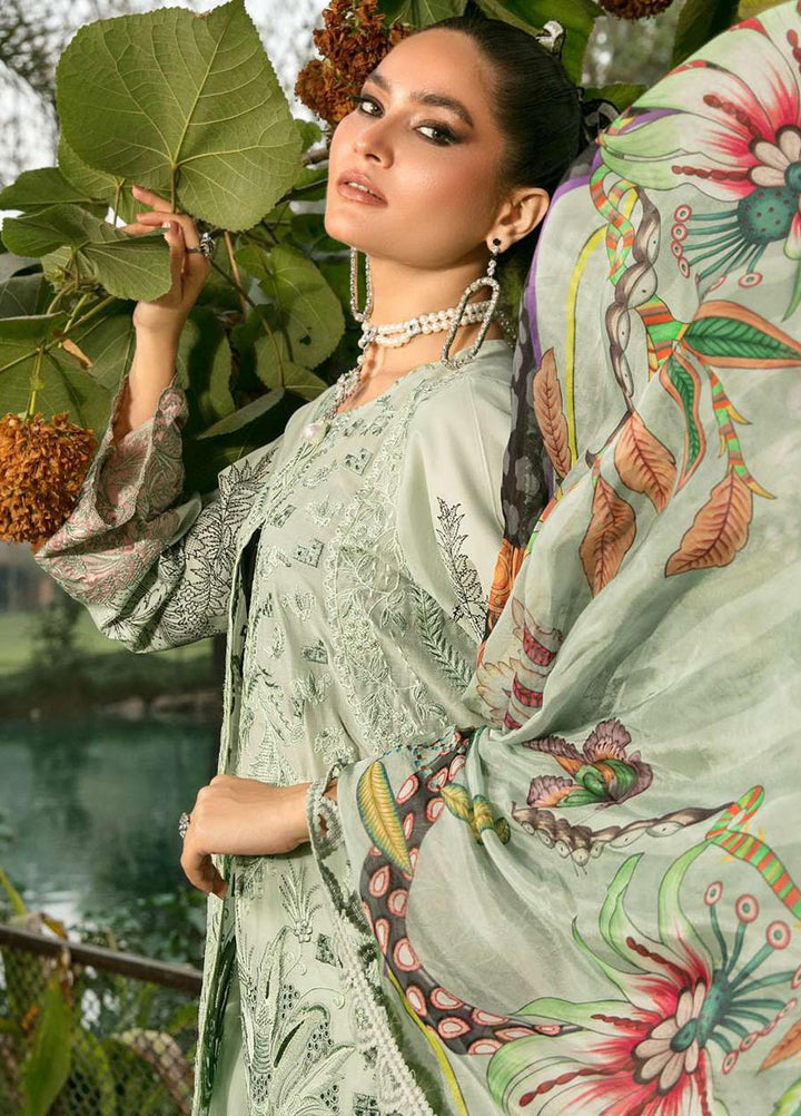 Shiza Hassan Embroidered Lawn Suits Unstitched 3 Piece SH22LEL SASHI - Festive Luxury Collection