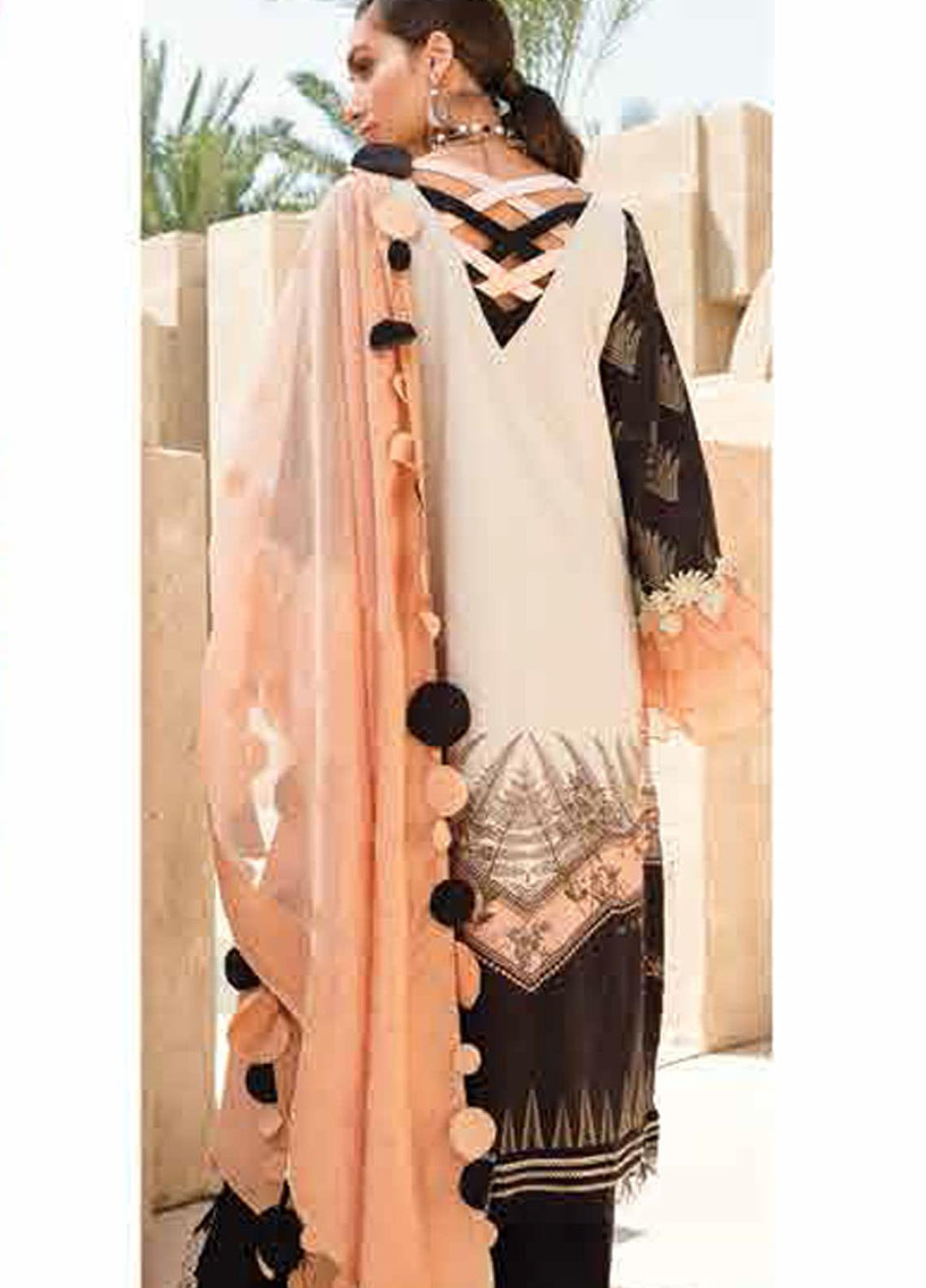 Shiza Hassan Embroidered Lawn Suits Unstitched 3 Piece SH21LL 09-A FATIN - Luxury Collection