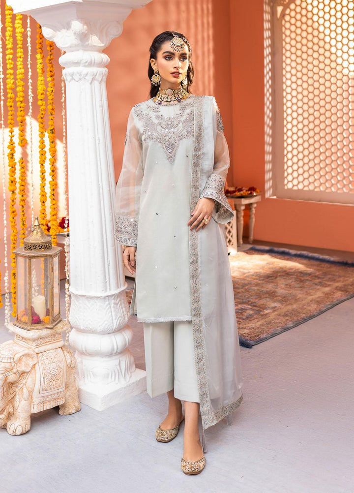 Shurooq Pret  Organza 3 Piece Suit AZAL