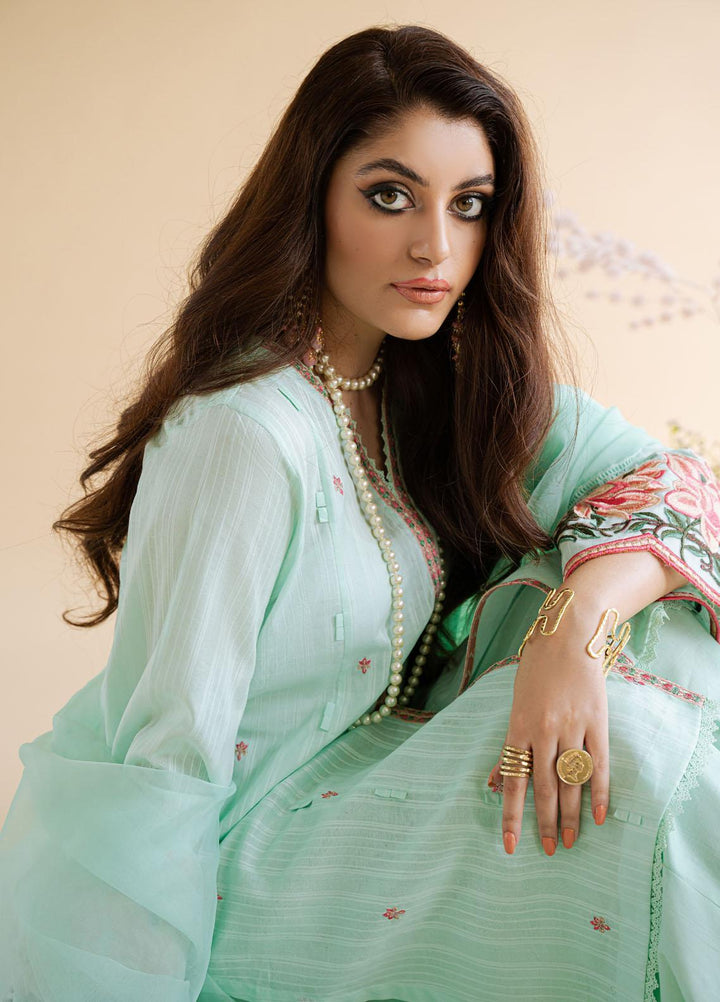 Shurooq Ready to Wear  Cotton 3 Piece Dress C1 D05 Mahtaab